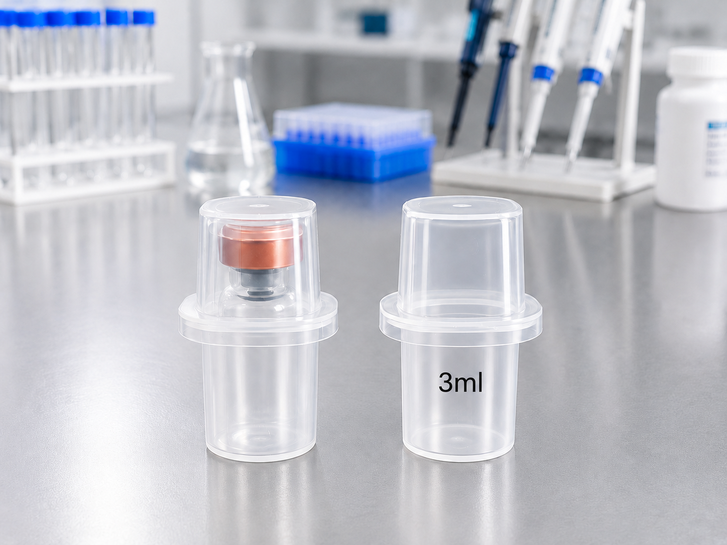 1-Slot 3mL Vial Storage Case